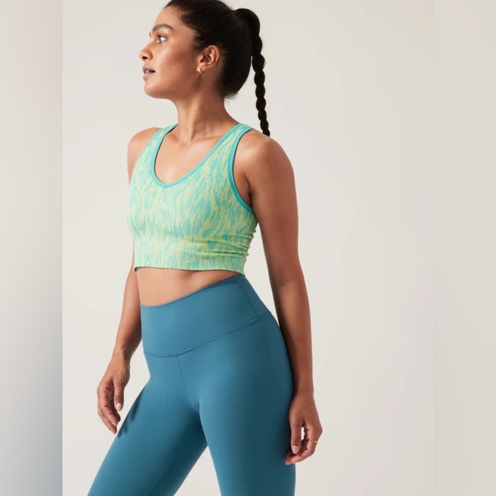 Athleta Aurora Crop Top Small